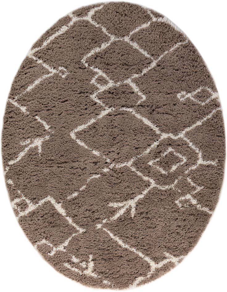 Detail image of  10' x 10' Infinity Shag Round Rug