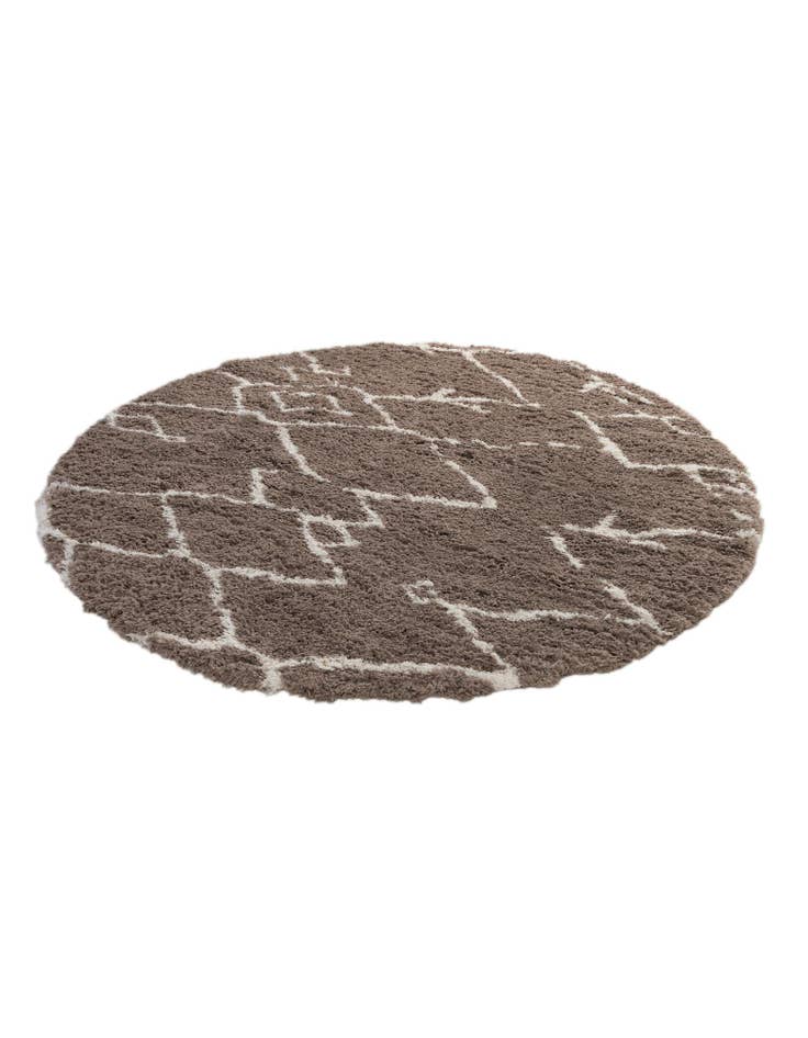 Detail image of  10' x 10' Infinity Shag Round Rug