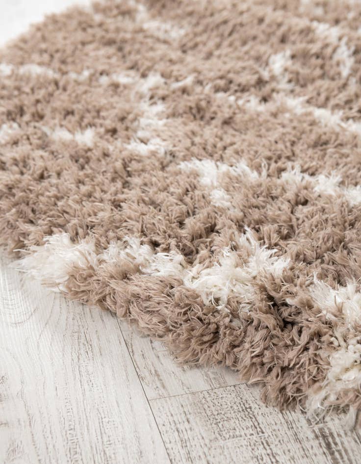 Detail image of  10' x 10' Infinity Shag Round Rug