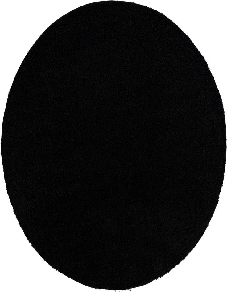 Detail image of  7' 10 x 7' 10 Solid Shag Round Rug