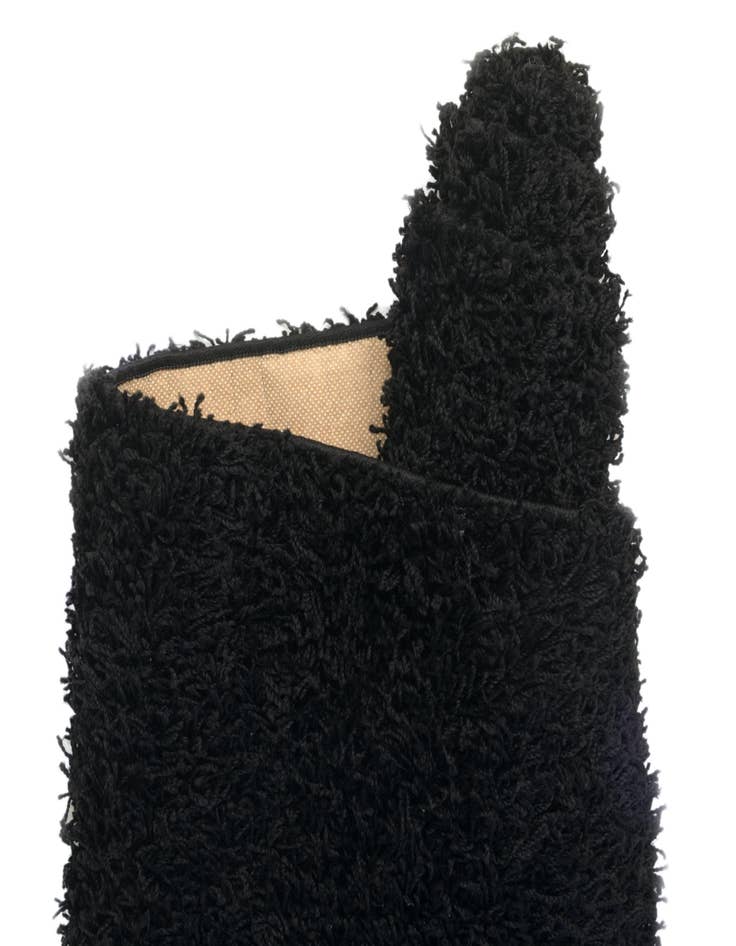 Detail image of  2' 6 x 13' Comfort Solid Shag Runner Rug