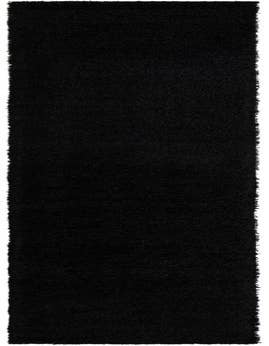 Detail image of  2' 7 x 19' 8 Solid Shag Runner Rug