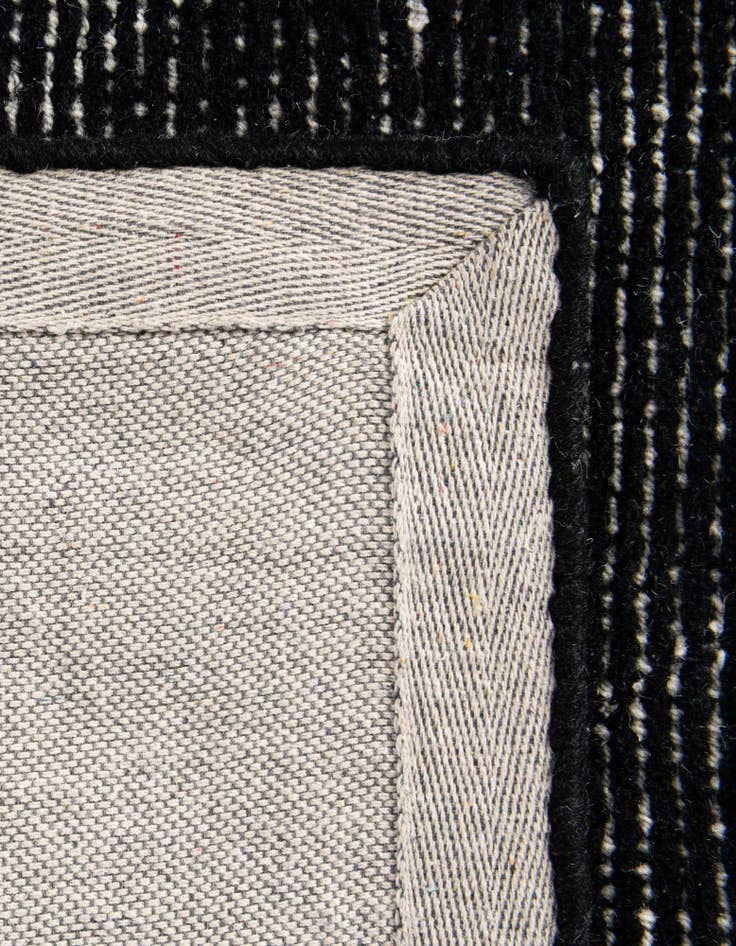 Detail image of  2' x 8' WoolCraft Geometric Runner Rug