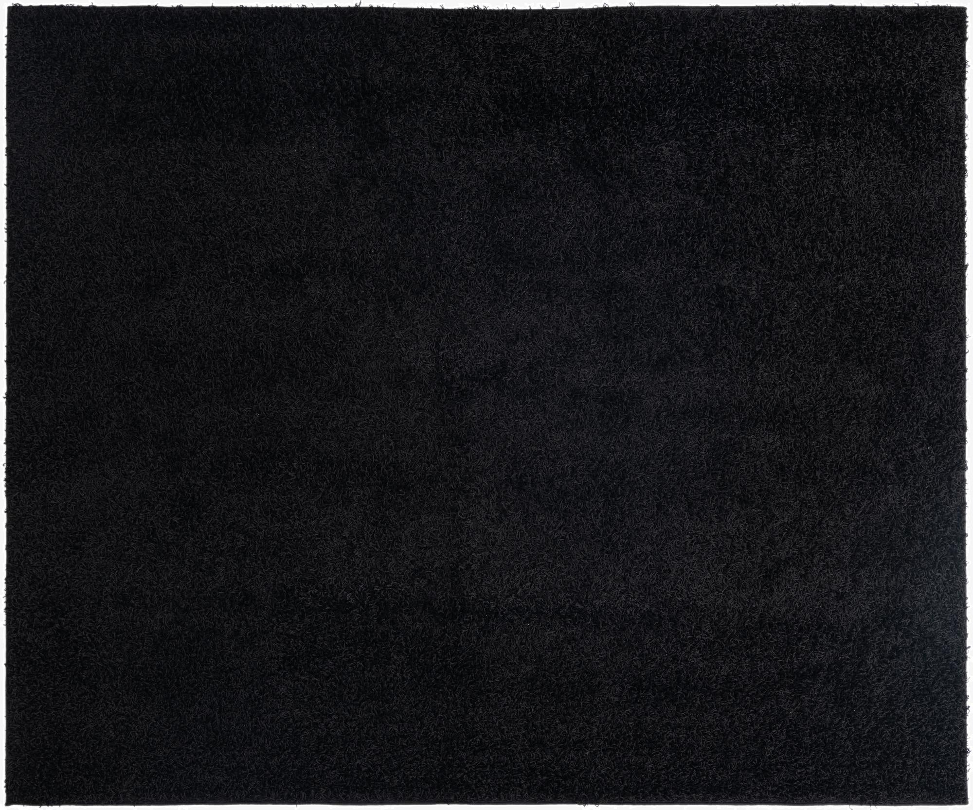  9' 10 x 9' 10 Comfort Solid Shag Square Rug