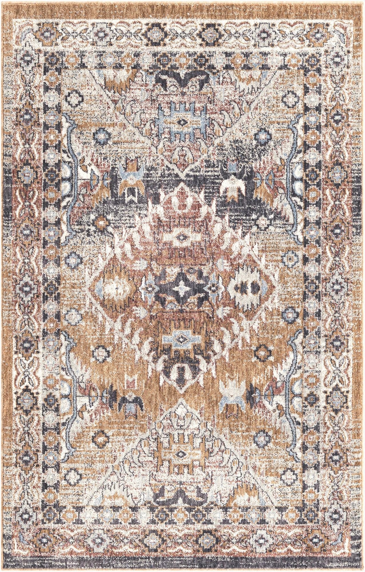  4' x 6' Eco Southwestern Rug