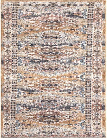 Primary image  2' 7 x 12' Eco Southwestern Runner Rug