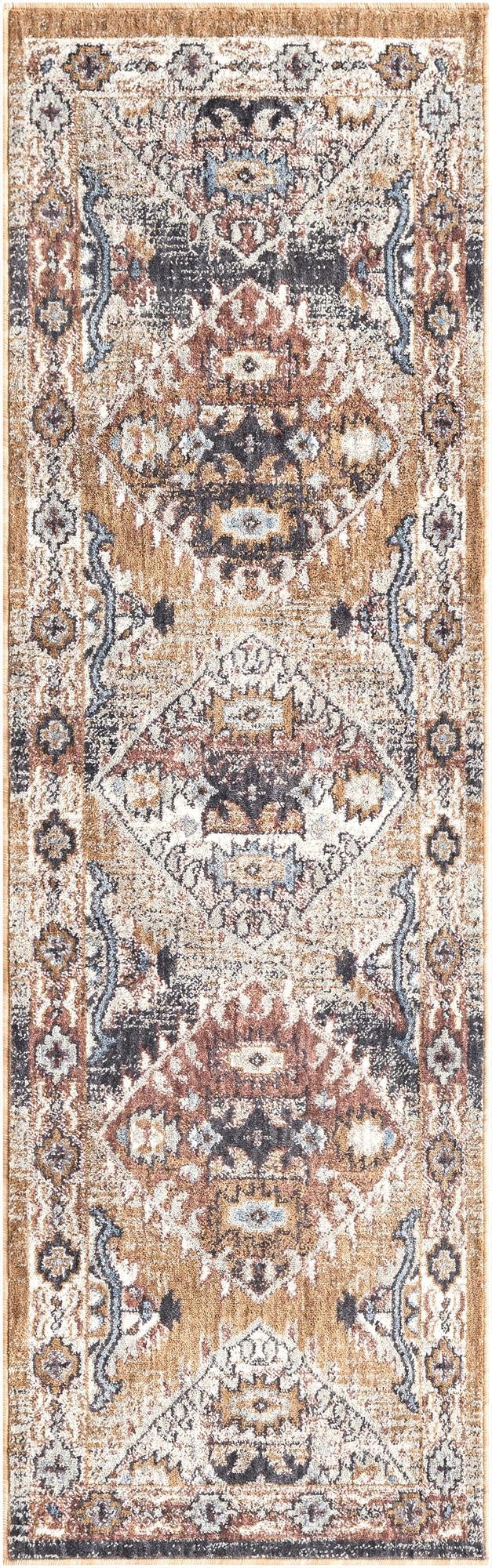  2' x 6' Eco Southwestern Runner Rug