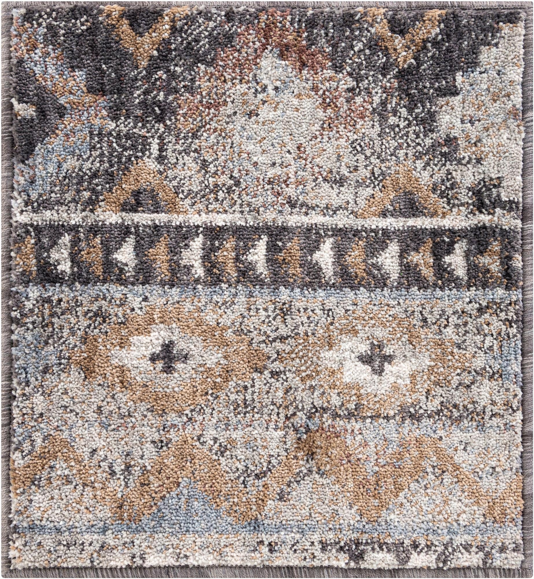  1' 4 x 1' 4 Eco Southwestern Sample Rug