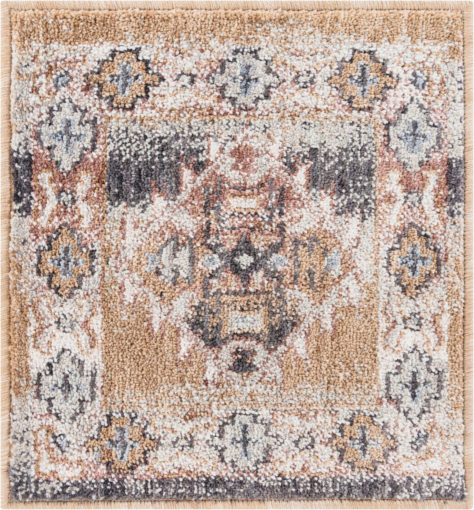  1' 4 x 1' 4 Eco Southwestern Sample Rug