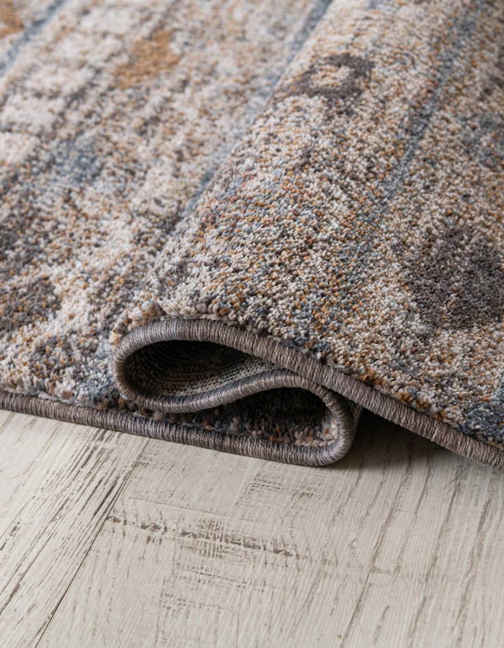 Detail image of  5' 3 x 5' 3 Eco Southwestern Square Rug