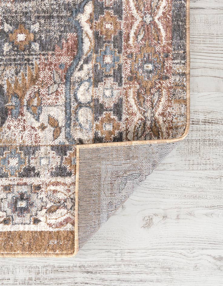 Detail image of  5' 3 x 5' 3 Eco Southwestern Square Rug