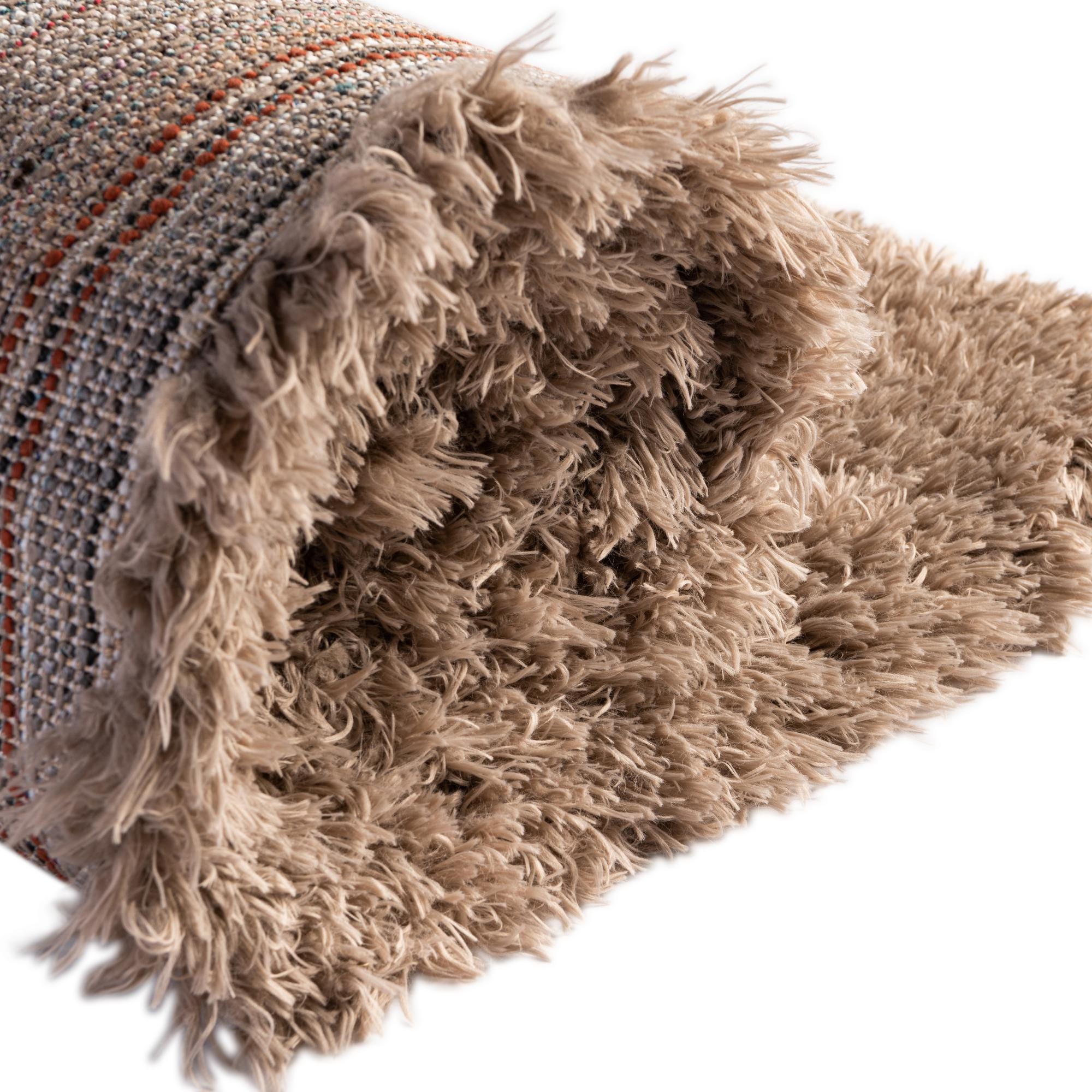 Khaki 6' x 9' Infinity Shag Rug | Rugs.com