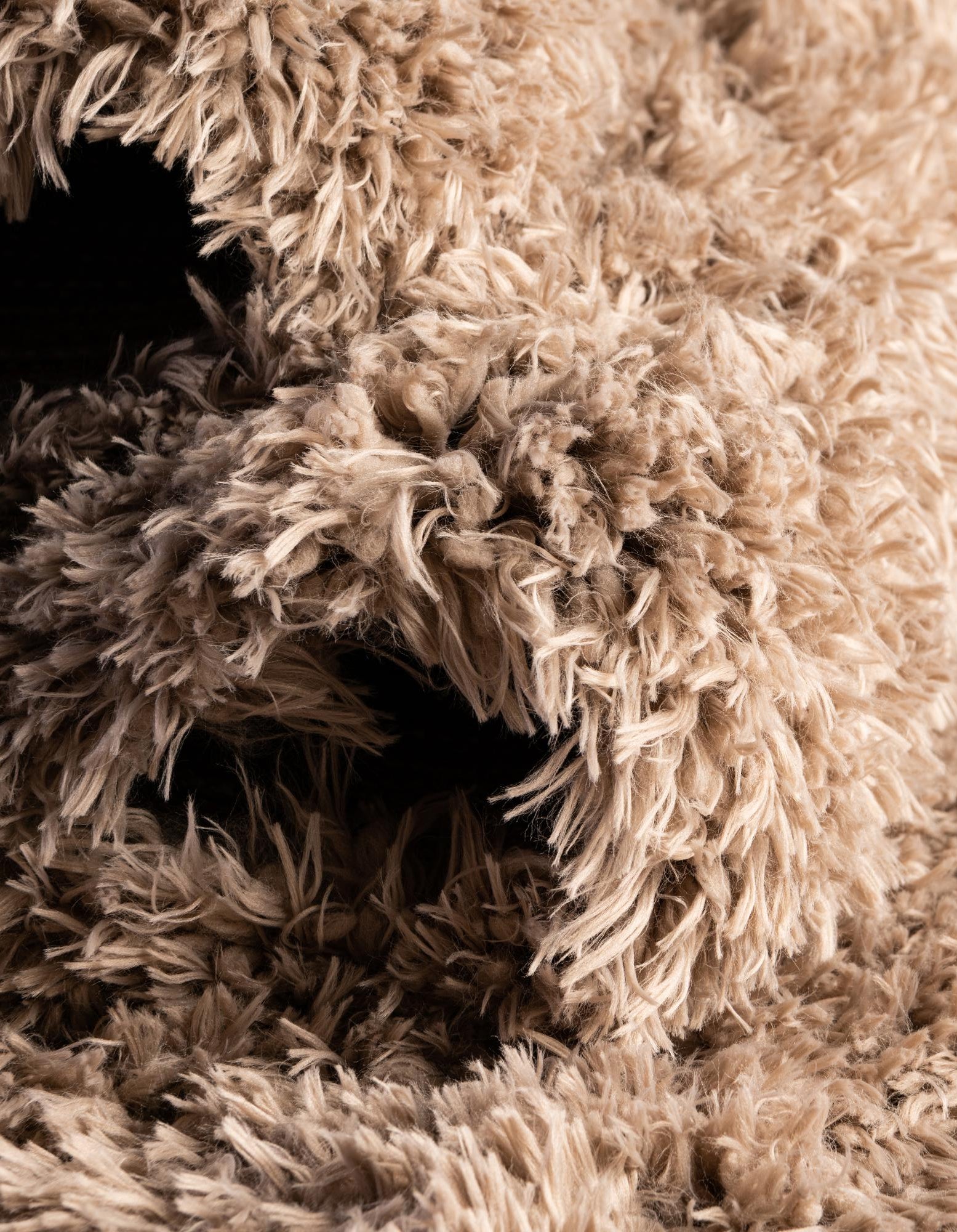 Khaki 6' x 9' Infinity Shag Rug | Rugs.com