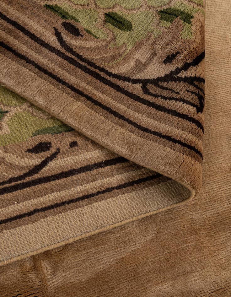 Detail image of  8' 8 x 11' 8  Hand Knotted Nepal Rug