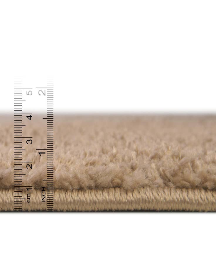 Detail image of  5' x 8' Soft Solid Shag Rug