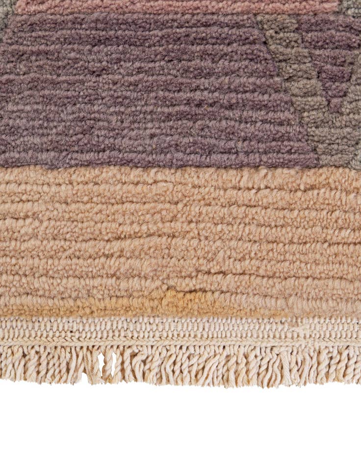 Detail image of  8' 3 x 11' 5  Hand Knotted Tibet Wool Rug