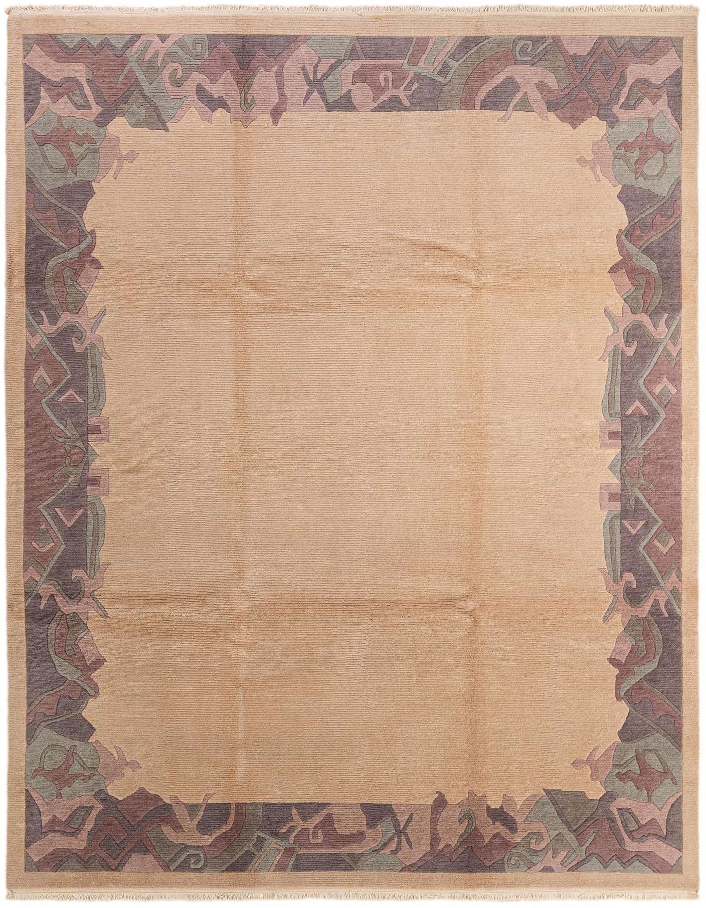Primary image  8' 3 x 11' 5  Hand Knotted Tibet Wool Rug