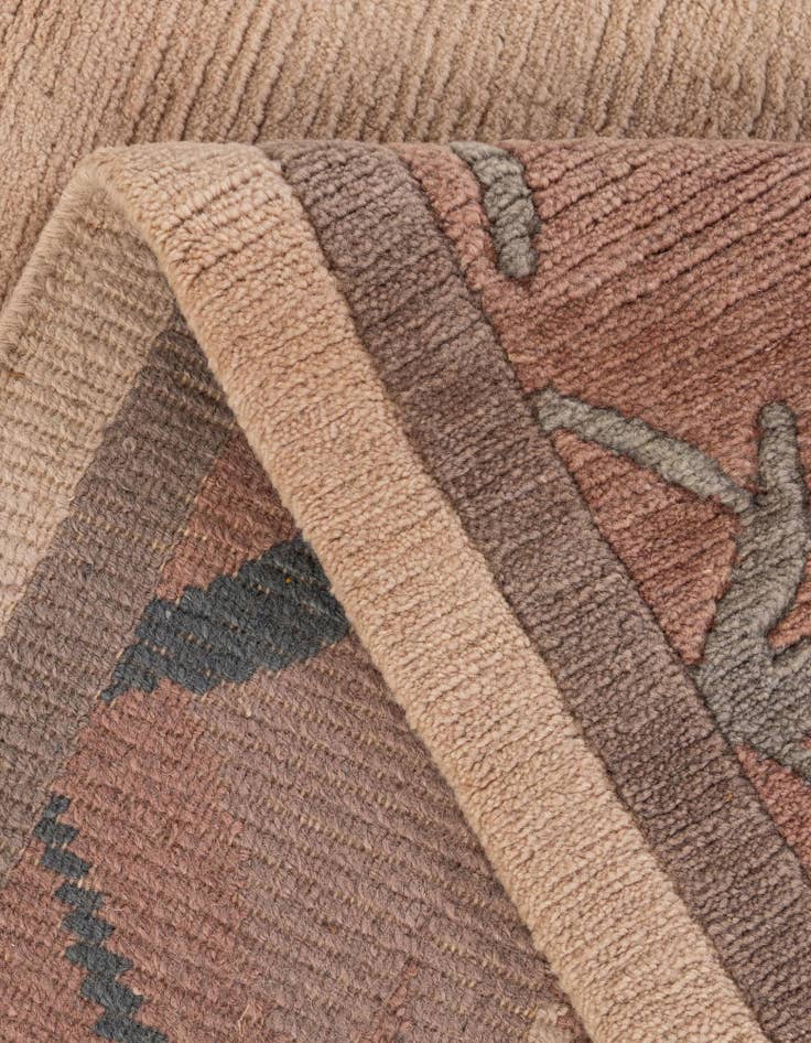 Detail image of  8' 4 x 11' 8  Hand Knotted Tibet Wool Rug