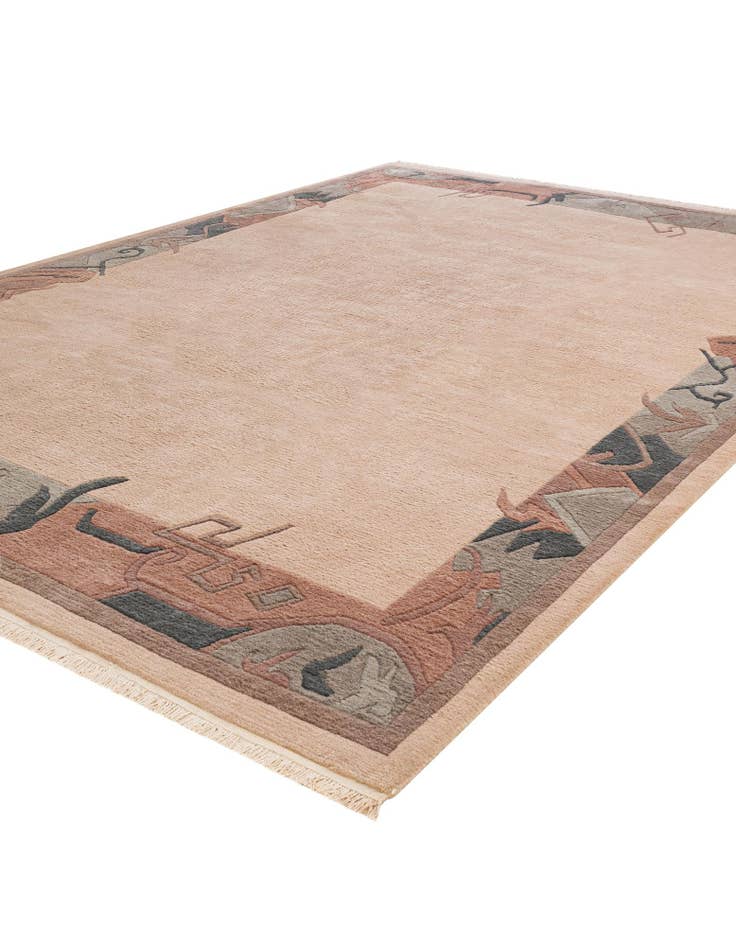 Detail image of  8' 4 x 11' 8  Hand Knotted Tibet Wool Rug