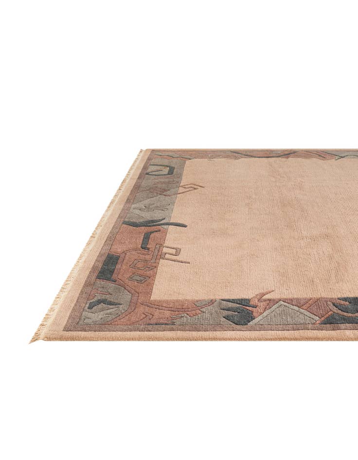 Detail image of  8' 4 x 11' 8  Hand Knotted Tibet Wool Rug