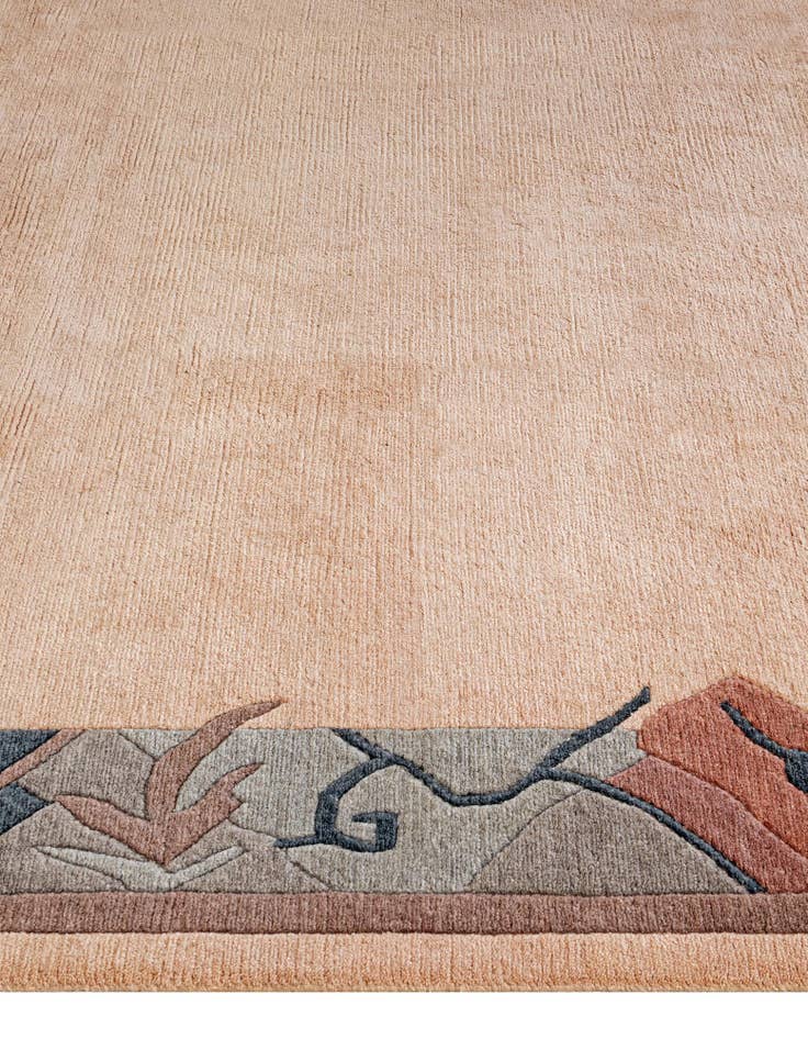 Detail image of  8' 4 x 11' 8  Hand Knotted Tibet Wool Rug