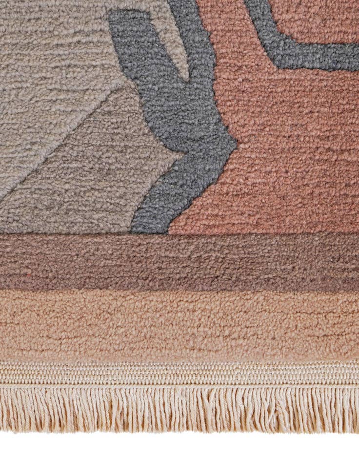 Detail image of  8' 4 x 11' 8  Hand Knotted Tibet Wool Rug