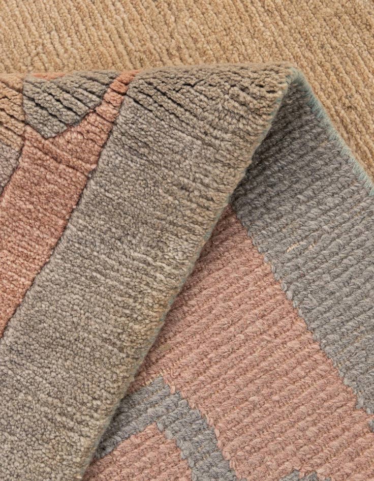 Detail image of  8' 3 x 11' 5  Hand Knotted Tibet Wool Rug