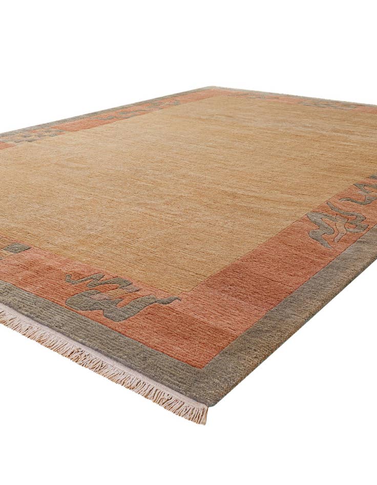 Detail image of  8' 3 x 11' 5  Hand Knotted Tibet Wool Rug