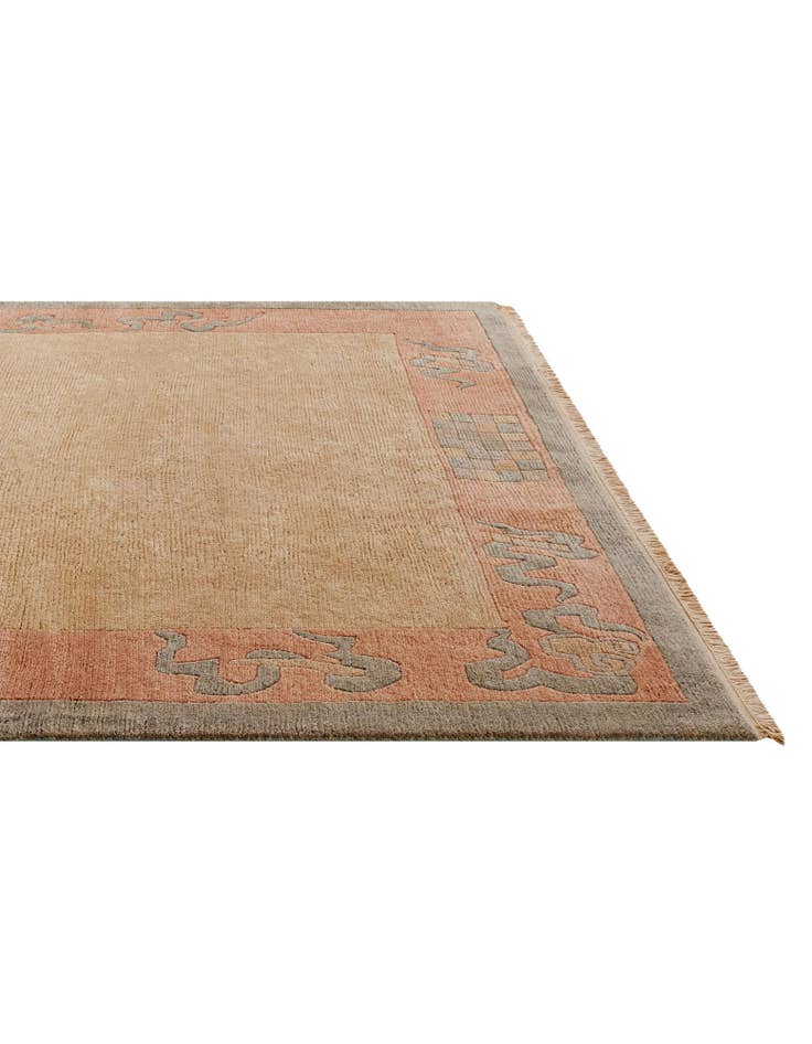 Detail image of  8' 3 x 11' 5  Hand Knotted Tibet Wool Rug