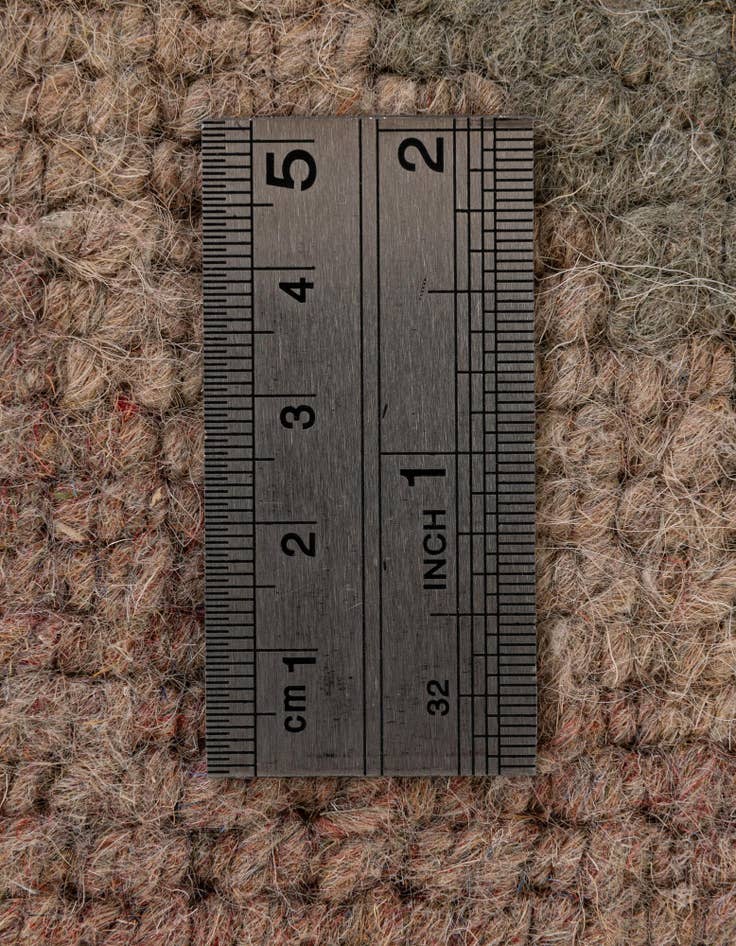 Detail image of  4' 2 x 6' 1  Hand Knotted Tibet Wool Rug