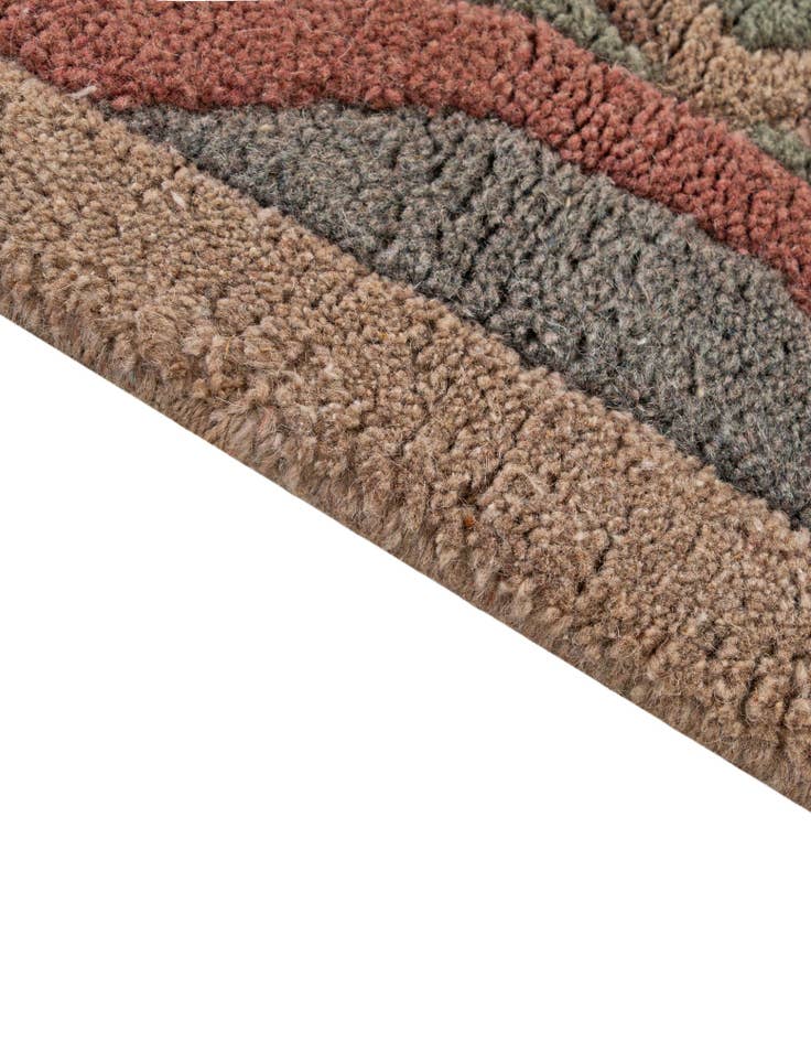 Detail image of  4' 2 x 6' 1  Hand Knotted Tibet Wool Rug