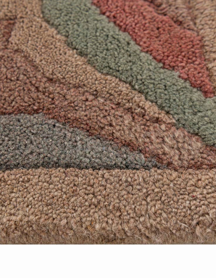 Detail image of  4' 2 x 6' 1  Hand Knotted Tibet Wool Rug