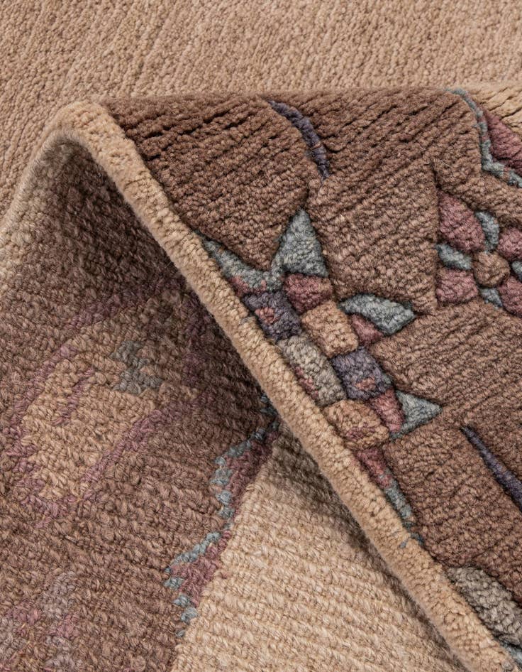 Detail image of  3' 2 x 5' 1  Hand Knotted Tibet Wool Rug