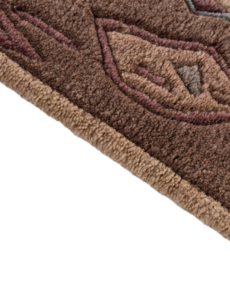 Detail image of  3' 2 x 5' 1  Hand Knotted Tibet Wool Rug