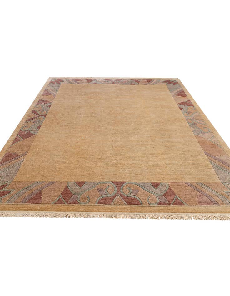 Detail image of  8' 4 x 11' 6  Hand Knotted Tibet Wool Rug