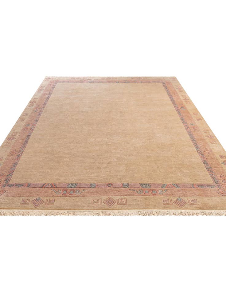 Detail image of  8' 3 x 11' 2  Hand Knotted Tibet Wool Rug