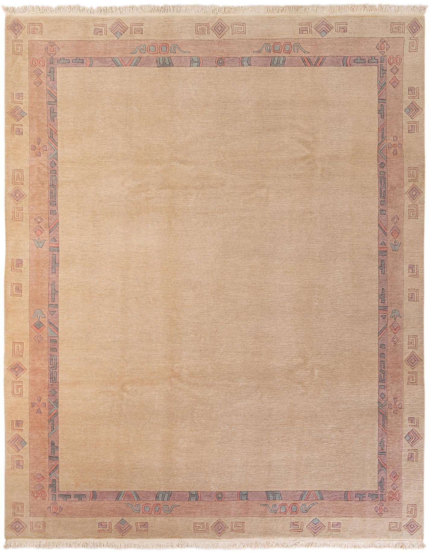Primary image  8' 3 x 11' 2  Hand Knotted Tibet Wool Rug