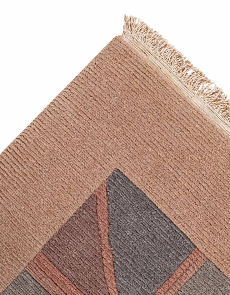 Detail image of  8' 4 x 11' 4  Hand Knotted Tibet Wool Rug