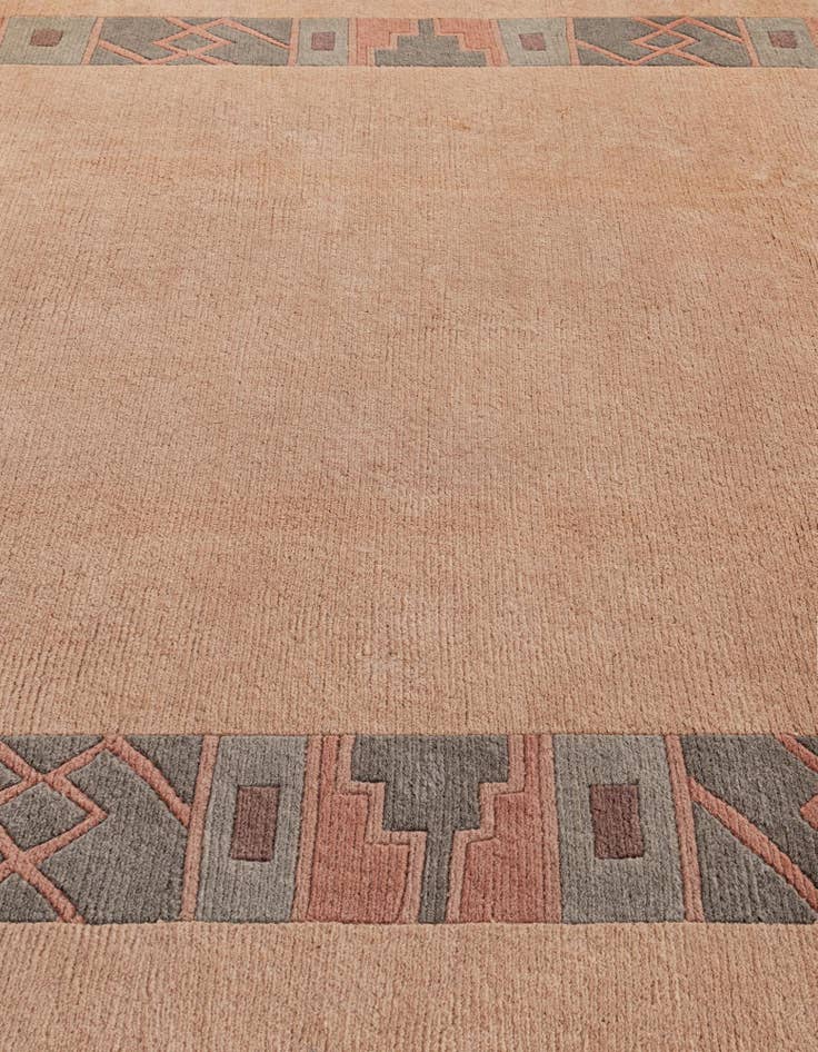 Detail image of  8' 4 x 11' 4  Hand Knotted Tibet Wool Rug