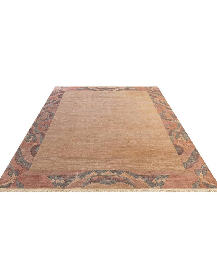 Detail image of  8' 5 x 11' 9  Hand Knotted Tibet Wool Rug