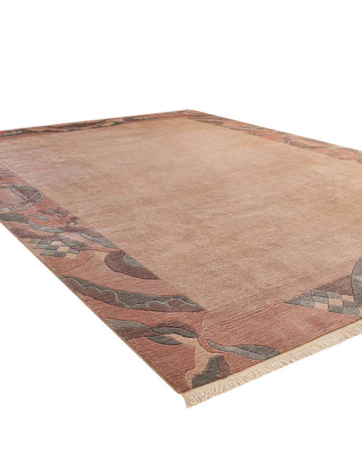 Detail image of  8' 5 x 11' 9  Hand Knotted Tibet Wool Rug