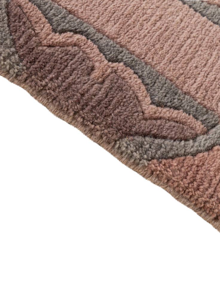 Detail image of  8' 5 x 11' 9  Hand Knotted Tibet Wool Rug