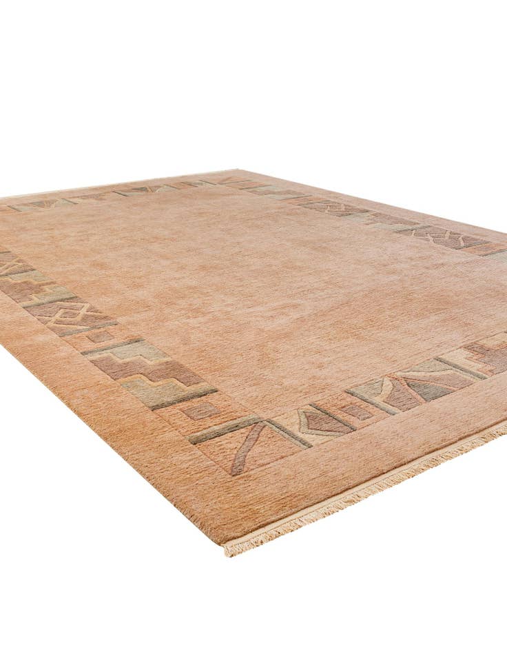 Detail image of  8' 3 x 11' 5  Hand Knotted Tibet Wool Rug