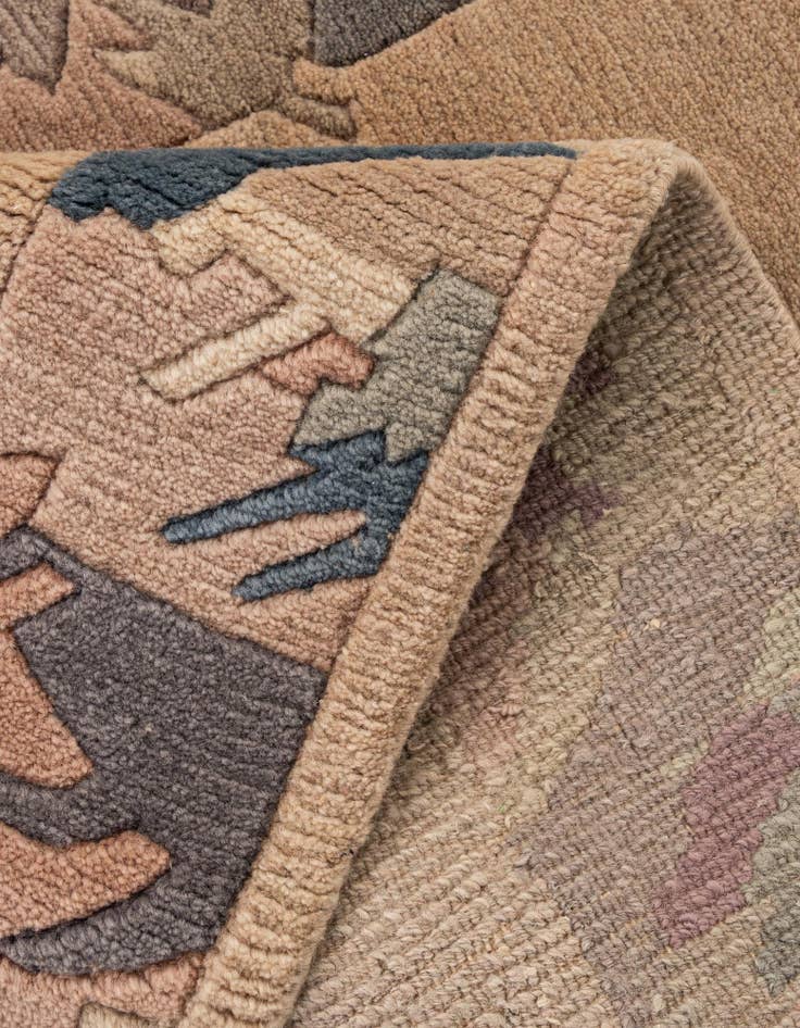 Detail image of  2' 6 x 4' 9  Hand Knotted Tibet Wool Rug