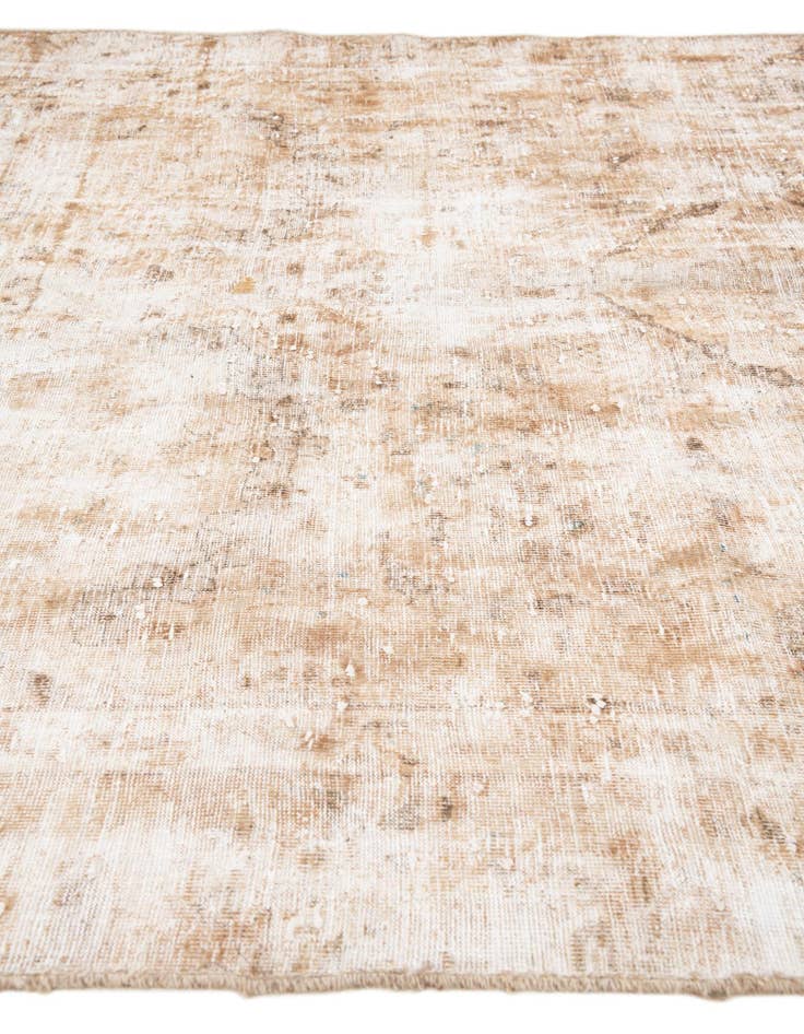 Detail image of  5' 7 x 8' 8  Hand Knotted Ultra Vintage Persian Wool Rug