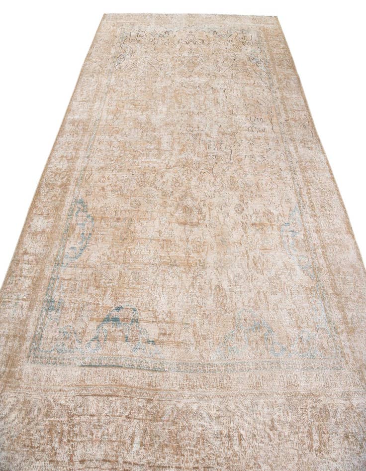 Detail image of  8' 7 x 11' 4  Hand Knotted Ultra Vintage Persian Wool Rug