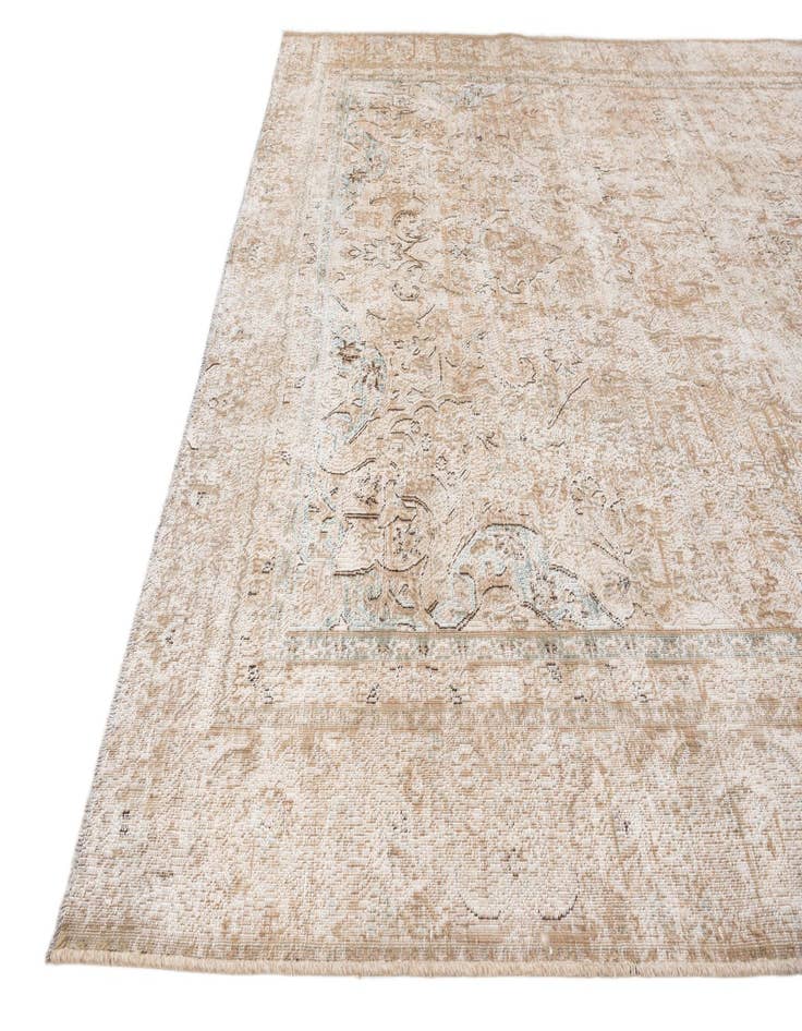 Detail image of  8' 7 x 11' 4  Hand Knotted Ultra Vintage Persian Wool Rug