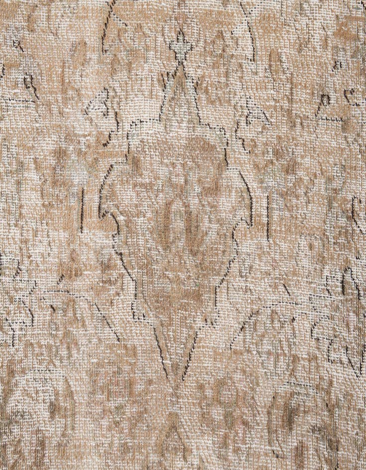 Detail image of  8' 7 x 11' 4  Hand Knotted Ultra Vintage Persian Wool Rug