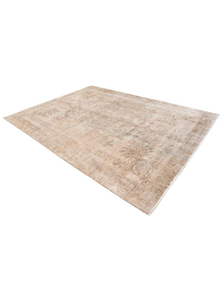 Detail image of  8' 2 x 11' 1  Hand Knotted Ultra Vintage Persian Wool Rug