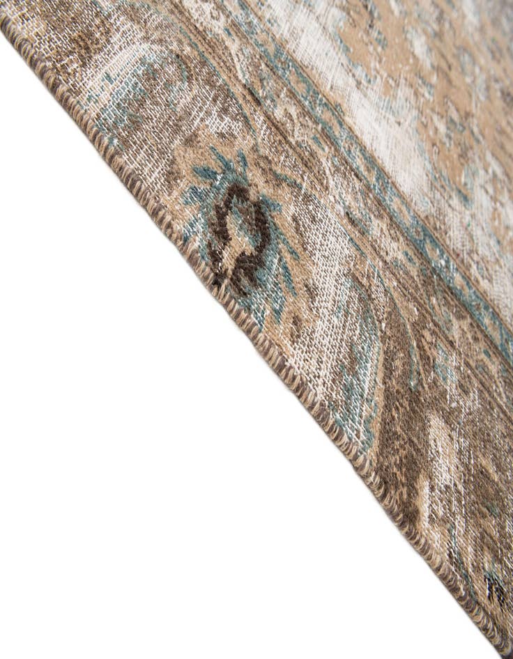 Detail image of  8' 4 x 9' 8  Hand Knotted Ultra Vintage Persian Wool Rug